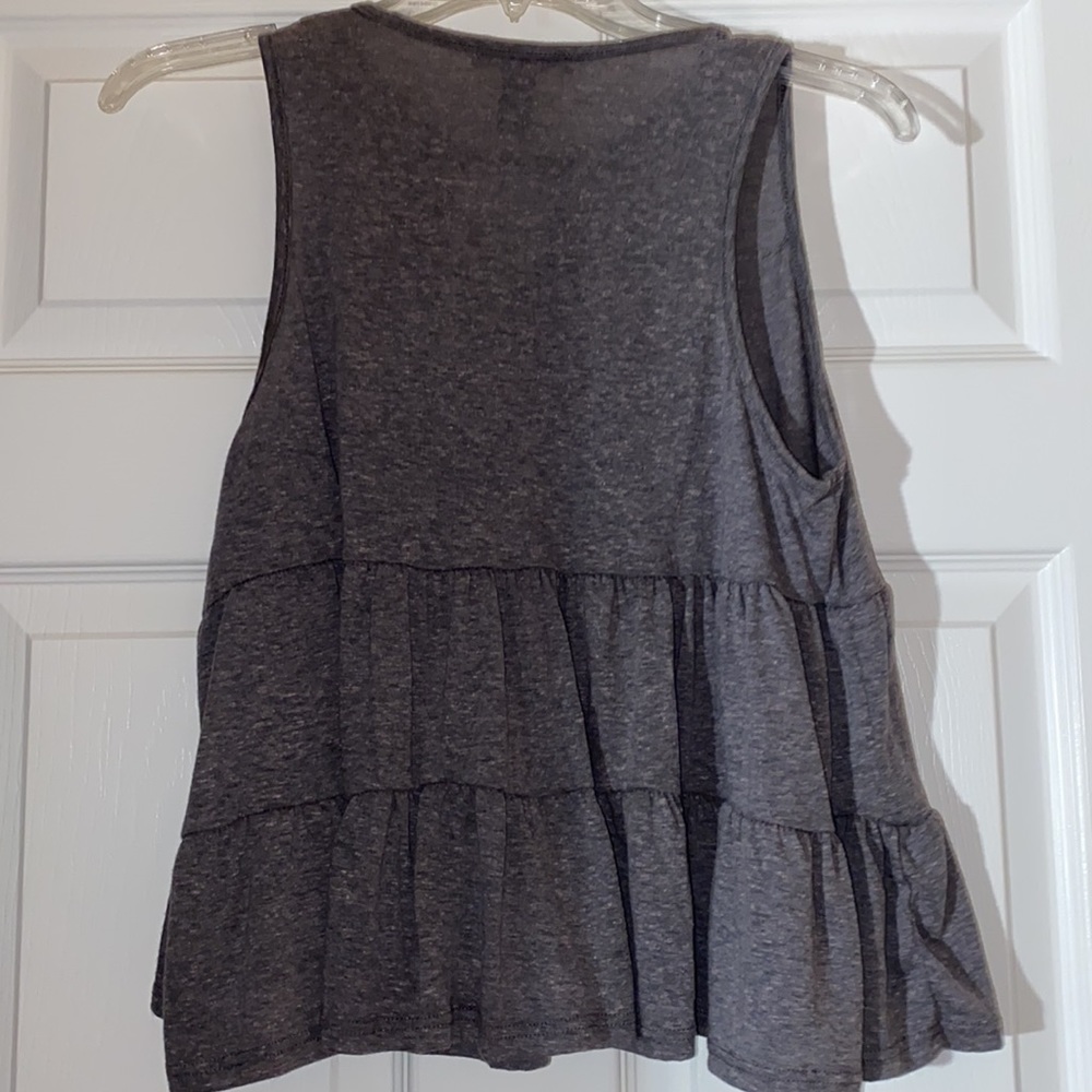 Forever 21 Knit Ruffle Top - Picture 2 of 4